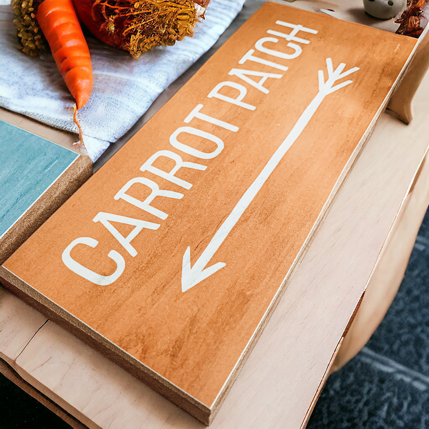 Bunny Trail or Carrot Patch Sign