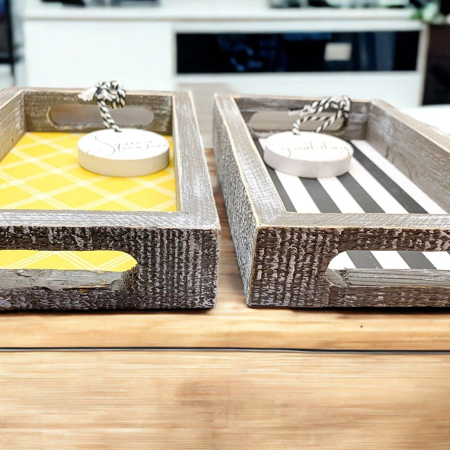 Squeeze The Day Wooden Tray