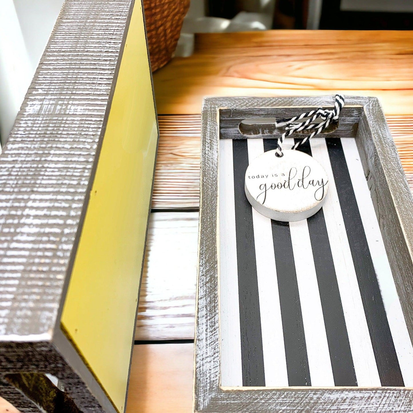 Squeeze The Day Wooden Tray