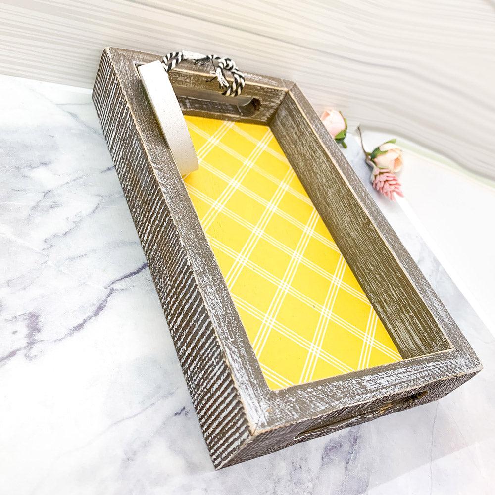 Squeeze The Day Wooden Tray