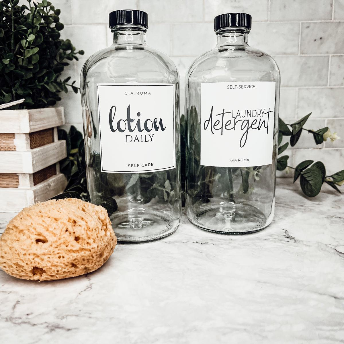 32oz Soap Dispenser Bottles Refills