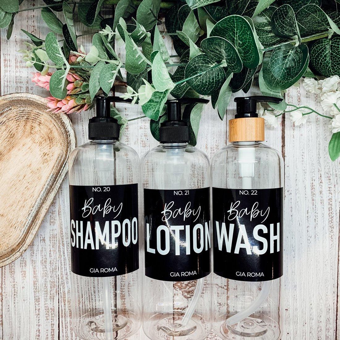 16oz Plastic Clear Dispenser | Black Label