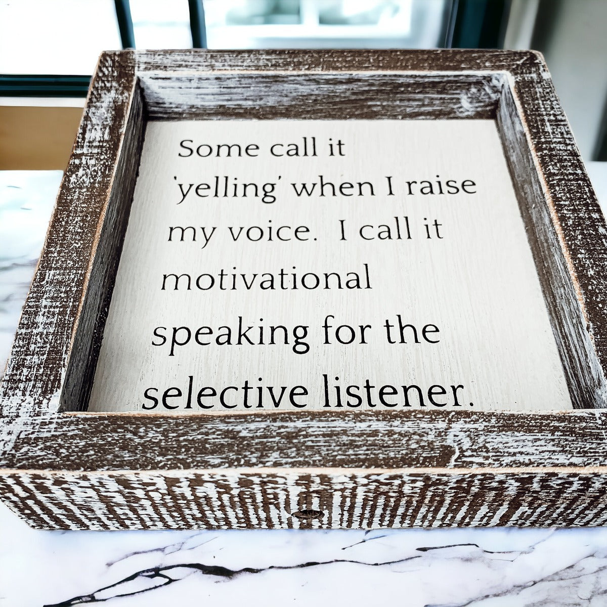 Selective Listener Sign