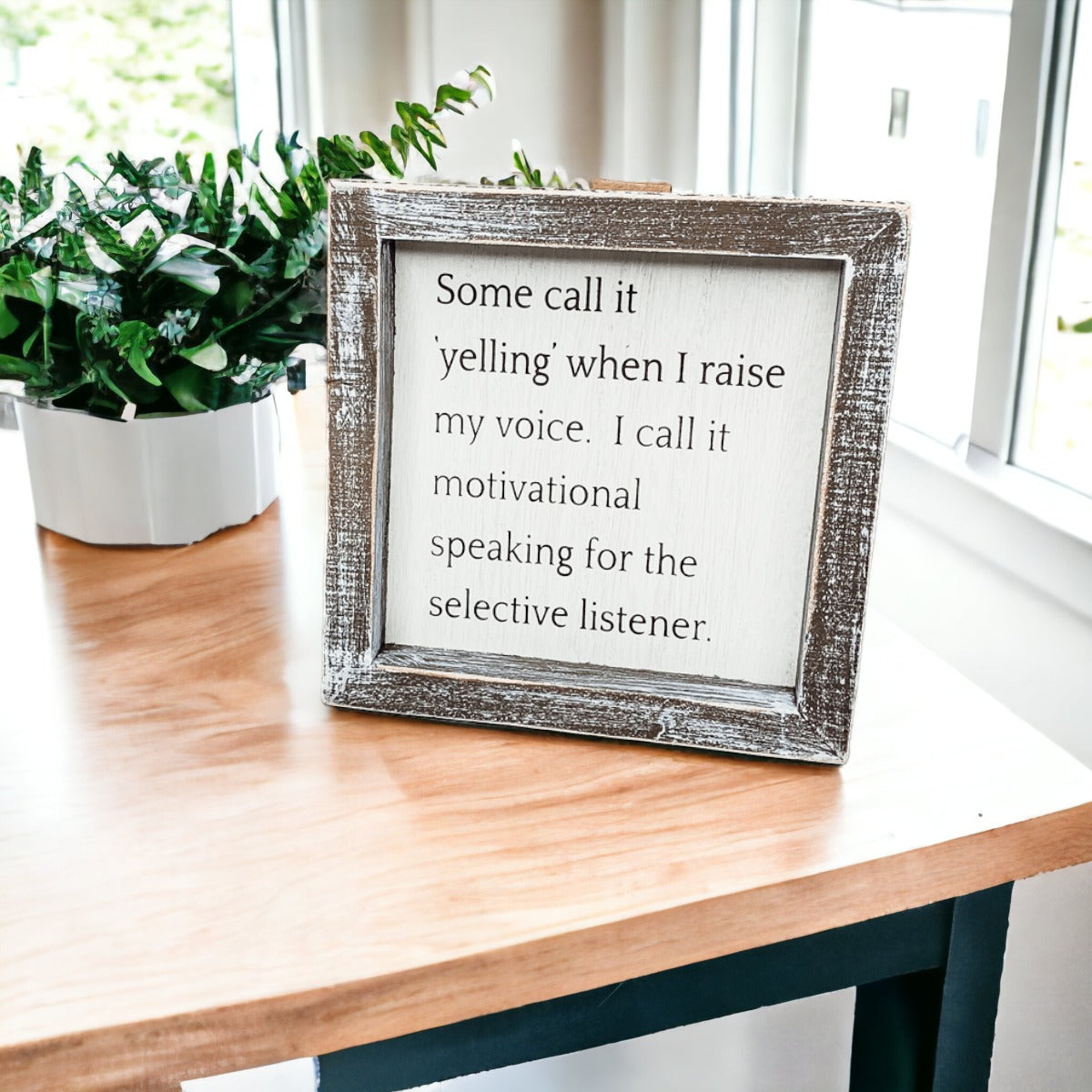 Selective Listener Sign