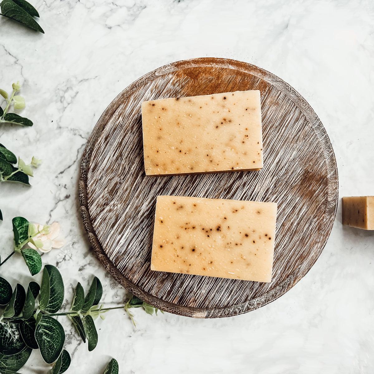 Cinnamon Lover Gift Ideas, Coffee Soap Scrubs