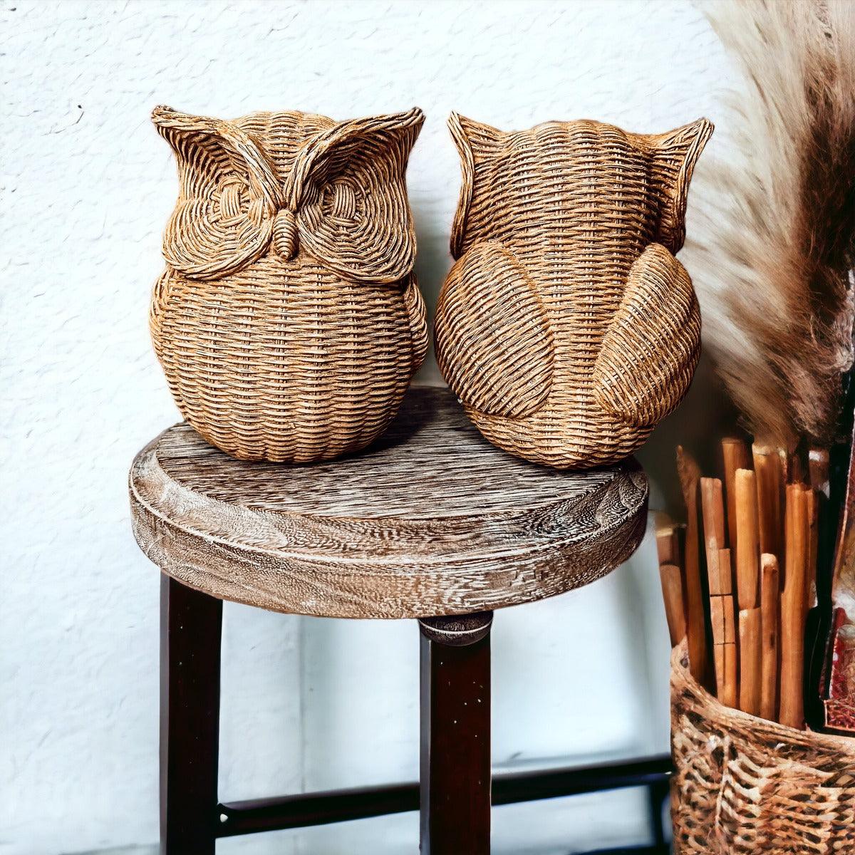 Heavy Owl statue or bookend
