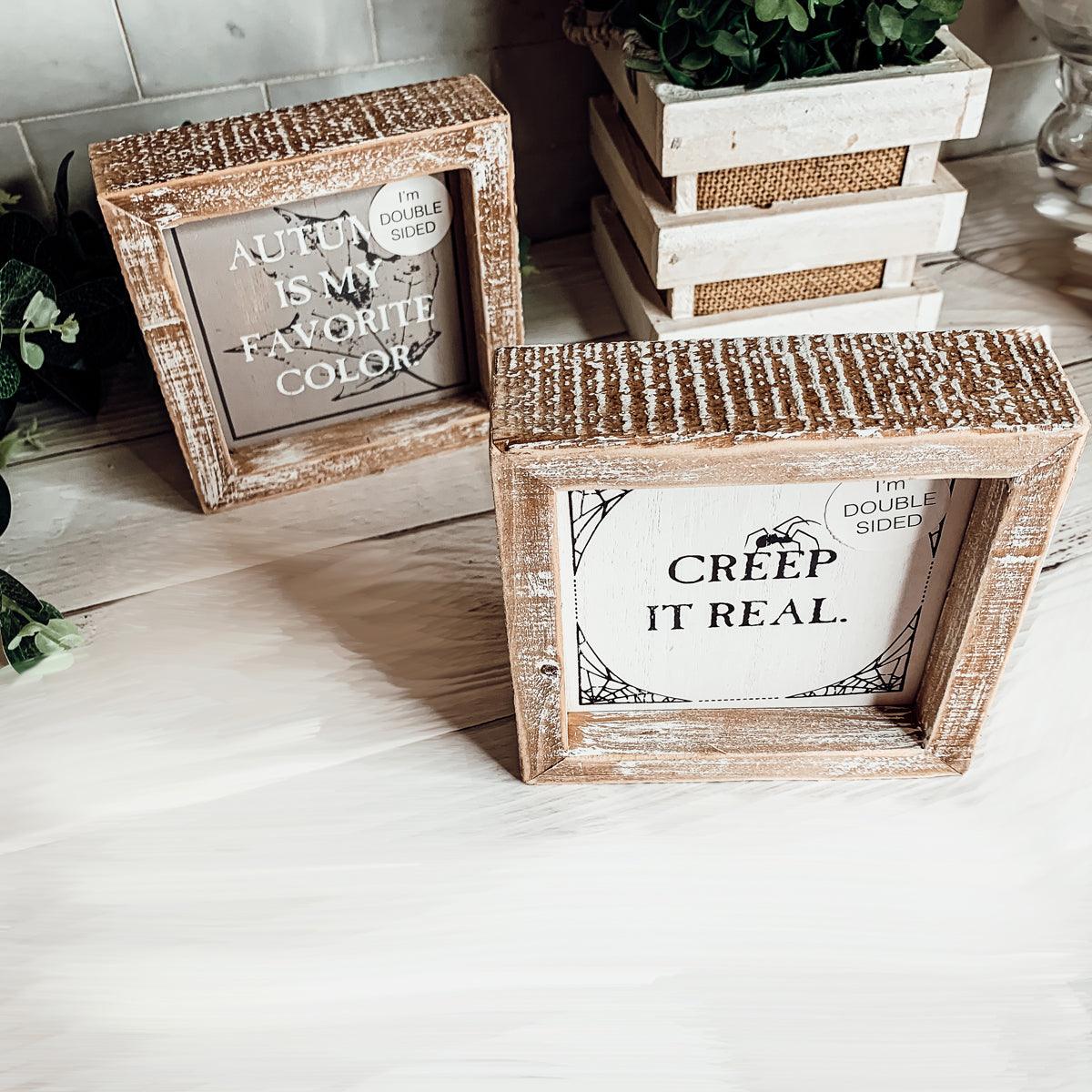 Creep + Autumn | Double-Sided