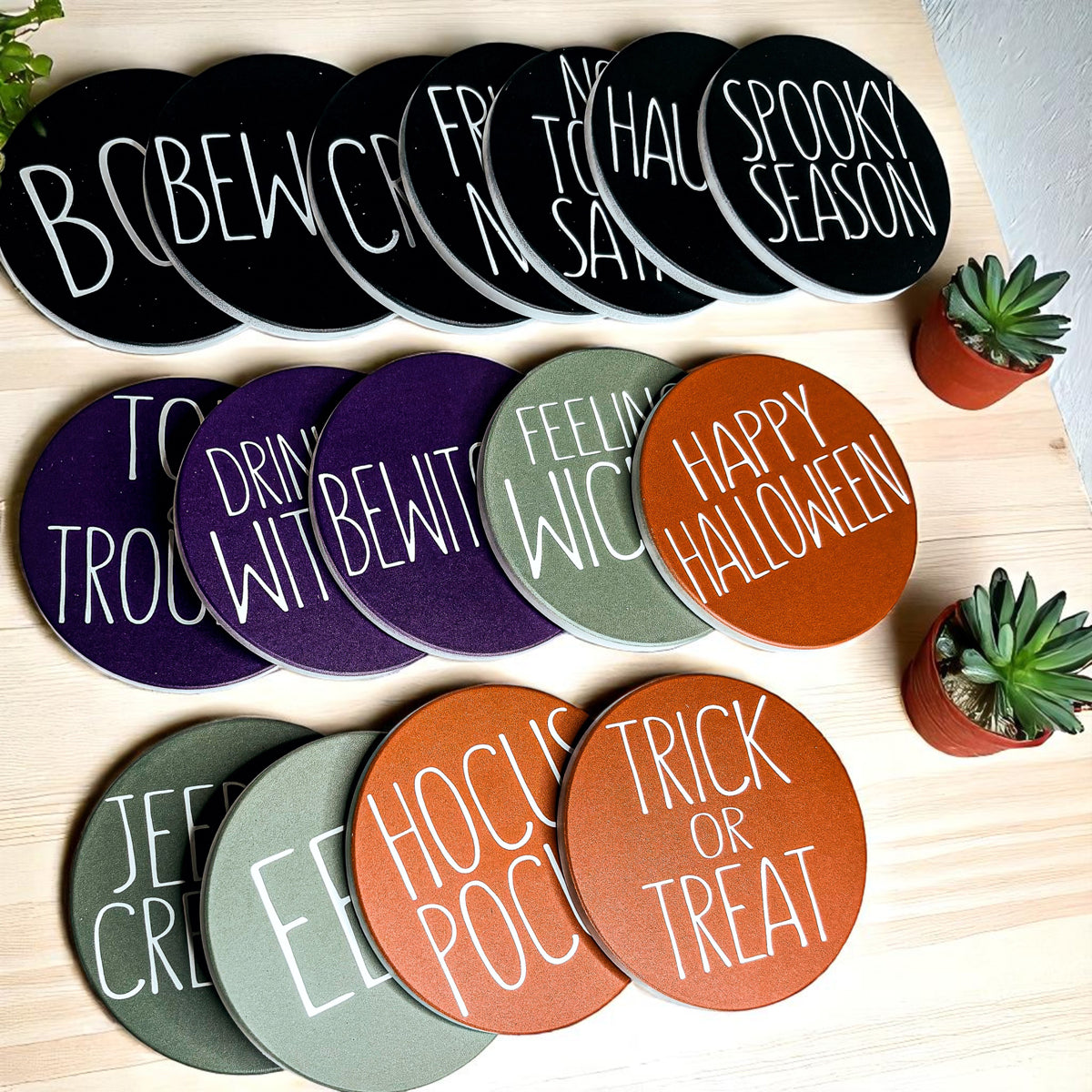 Halloween Coasters