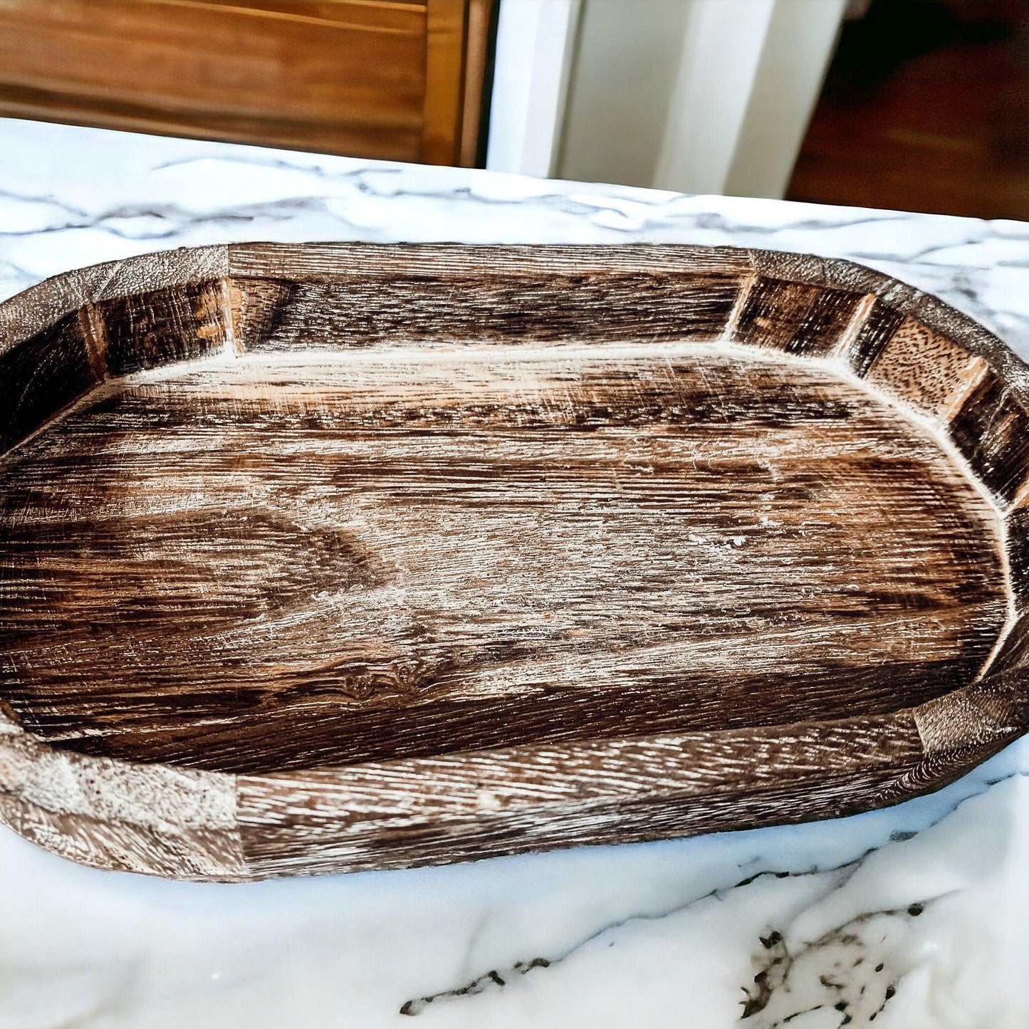 Rustic Wood Dispenser Holder