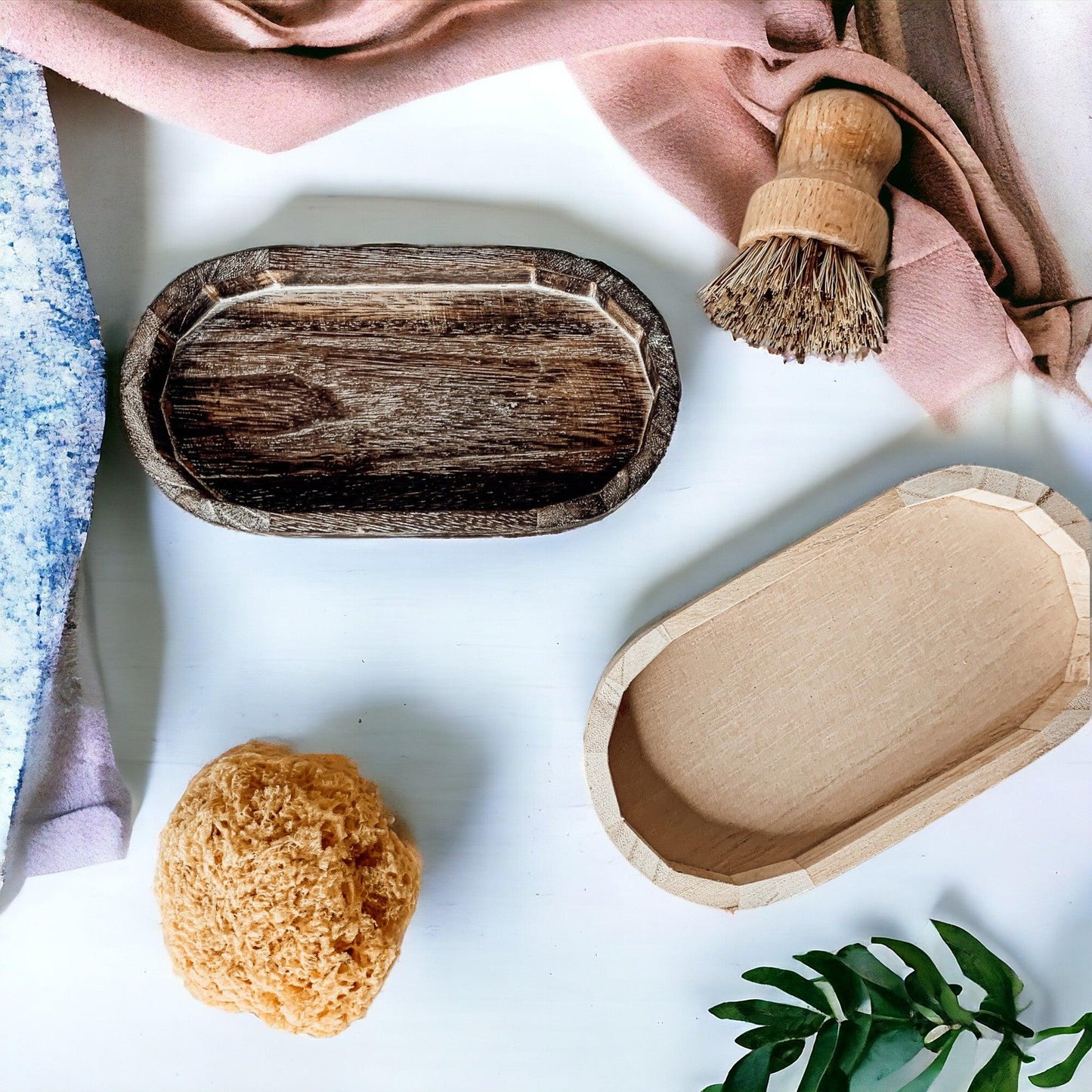 Rustic Wood Dispenser Holder