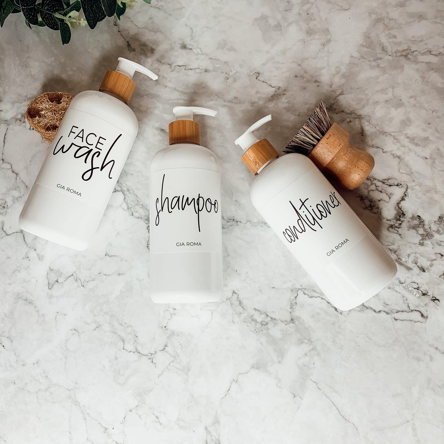 16oz Plastic White Dispenser | White Label