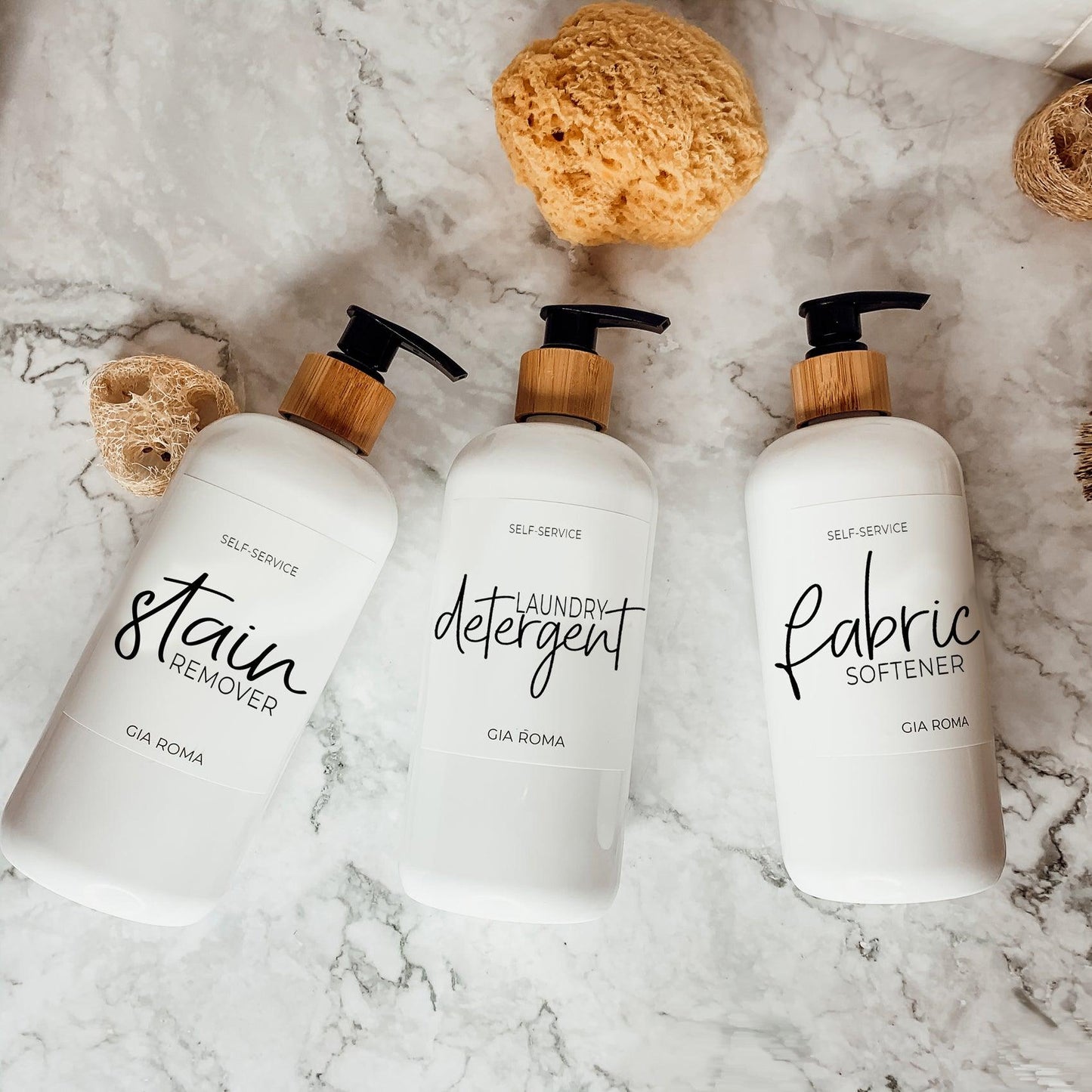 16oz Plastic White Dispenser | White Label