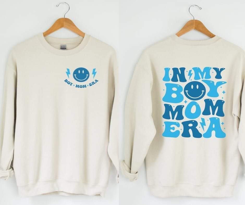 In My Boy Mom Era Tee/Sweatshirt