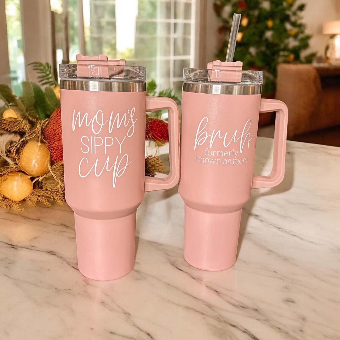 Mom's Sippy Tumbler