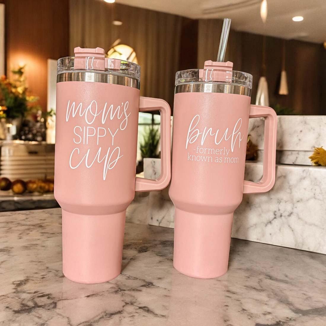 Mom's Sippy Tumbler