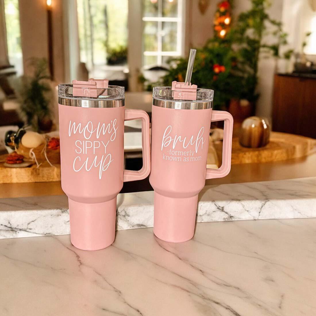 Mom's Sippy Tumbler