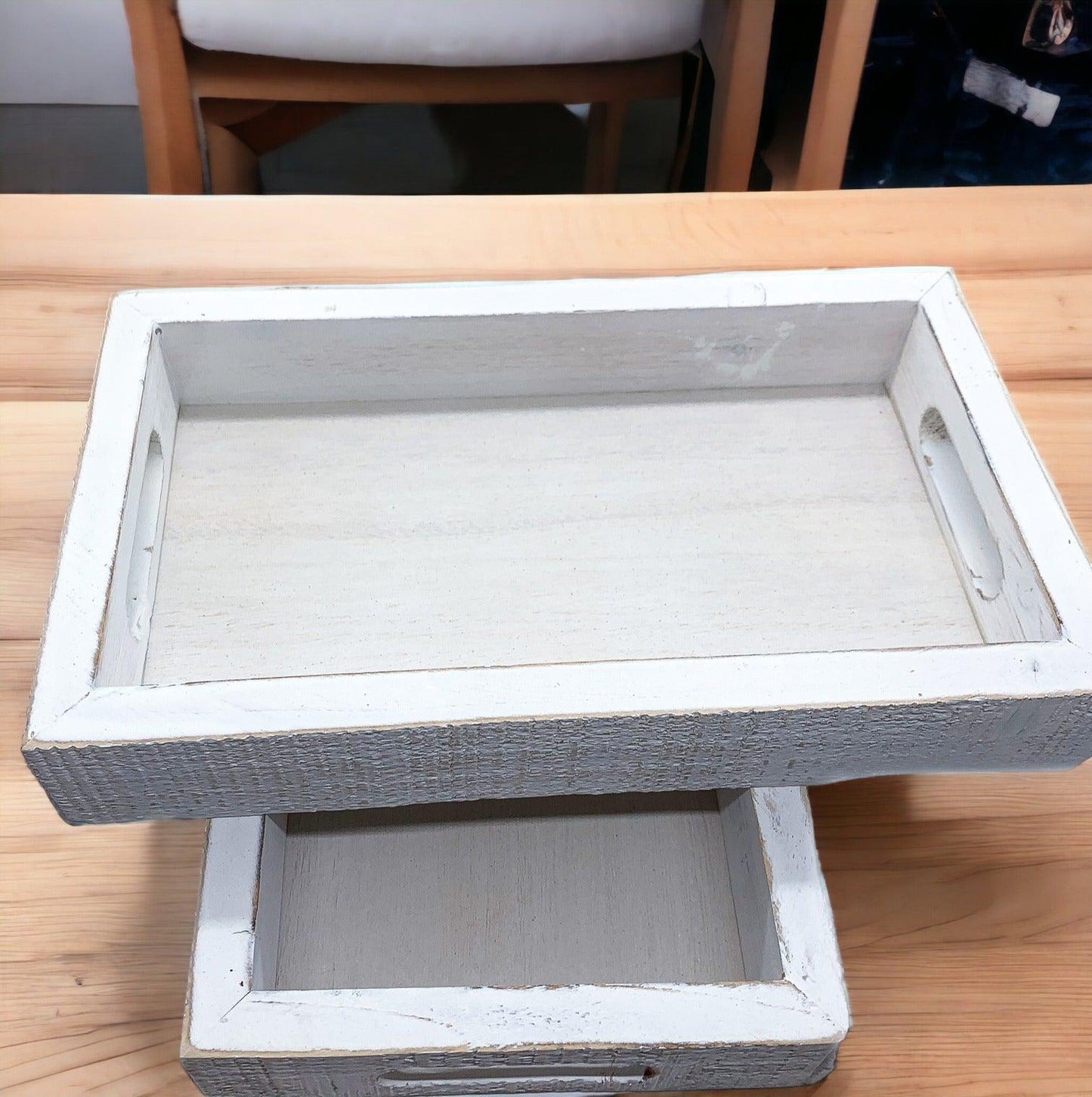 Farmhouse Dandelion Wooden Tray