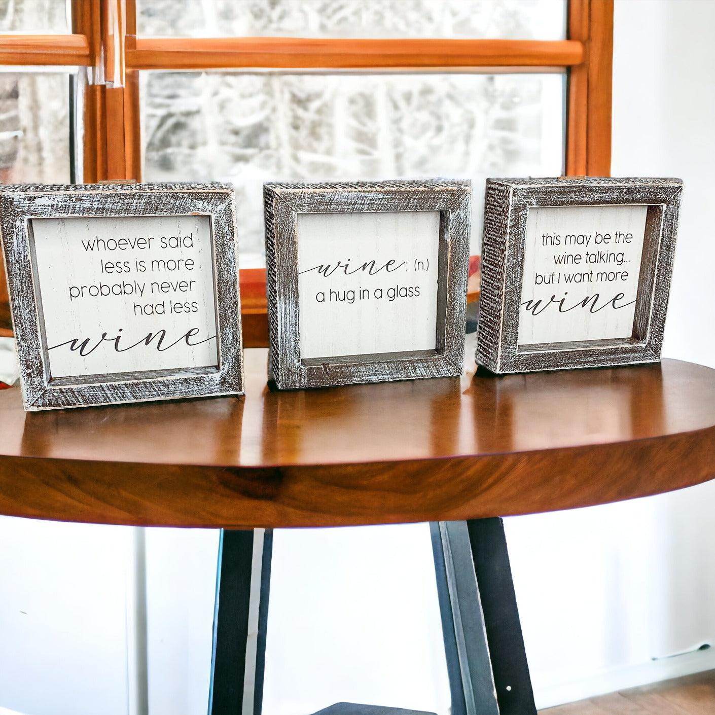 The Wine Talking Sign