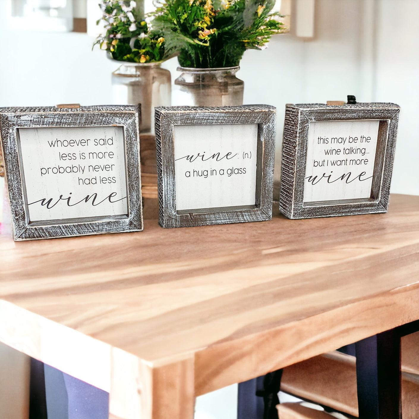 The Wine Talking Sign