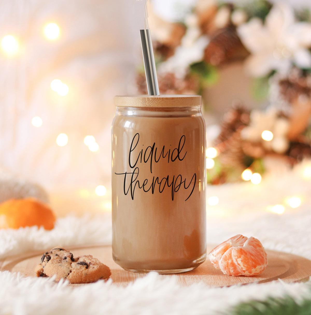 Liquid Therapy Glass Cup