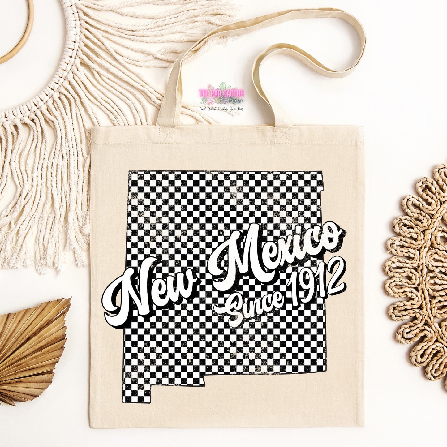 New Mexico Since 1912 Canvas Tote Bag