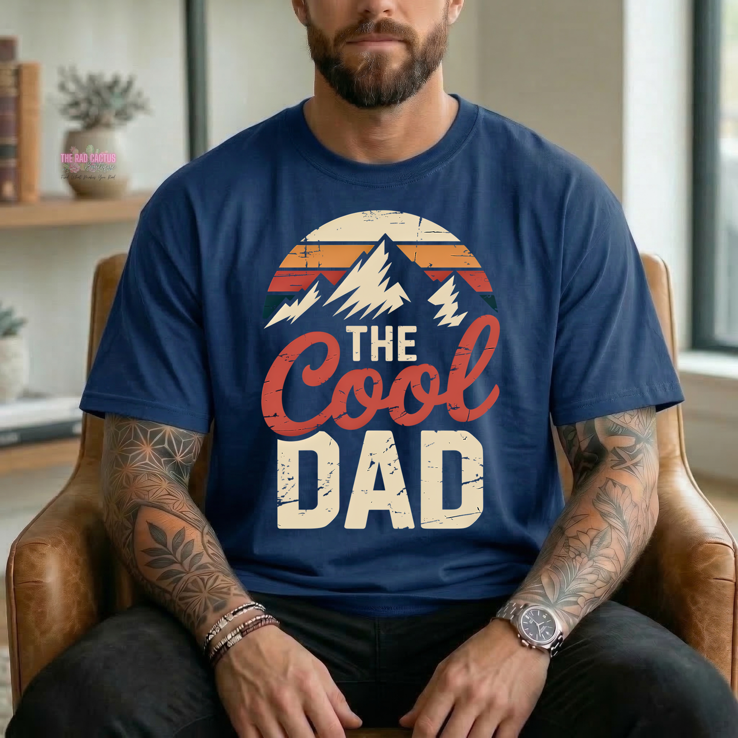 The Cool Dad Graphic Tee or Crewneck Sweatshirt