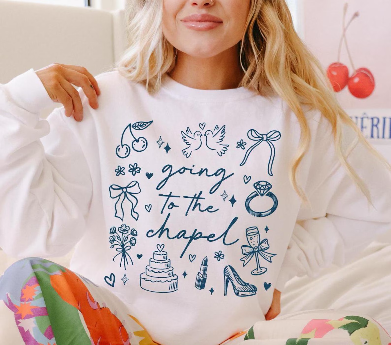 Going To The Chapel Collage Tee/Sweatshirt