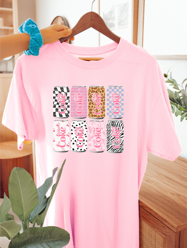 Preppy DIET C Collage Tee/Sweatshirt