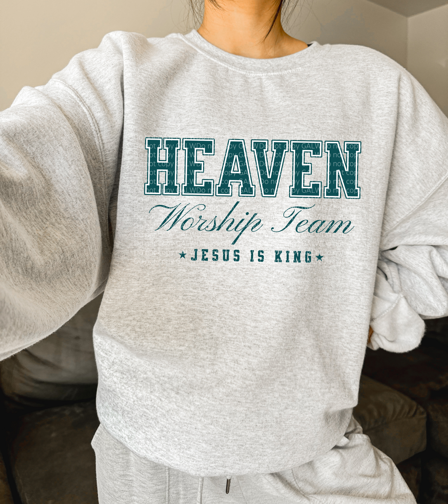 Heaven Worship Team Tee/Sweatshirt