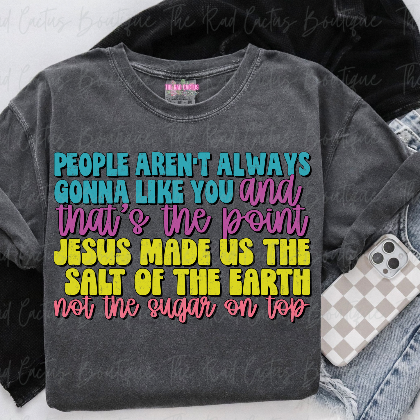 Salt of the Earth Faith Graphic Tee or Crewneck Sweatshirt