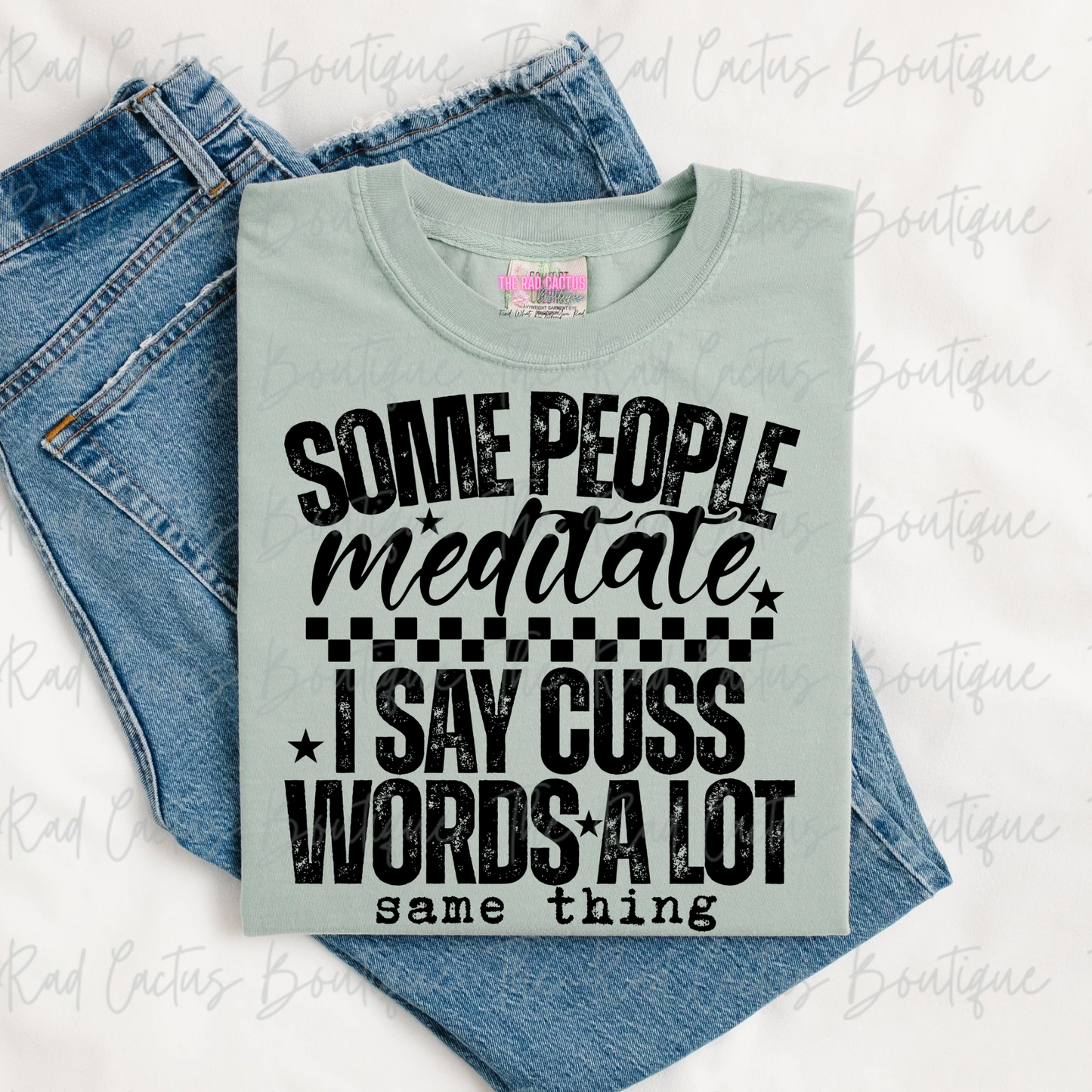 Funny Cuss Words Graphic Tee or Crewneck Sweatshirt
