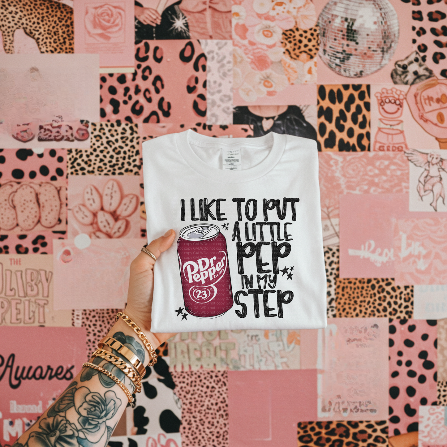 I Like a Little Pep In My Step REG DP Tee/Sweatshirt