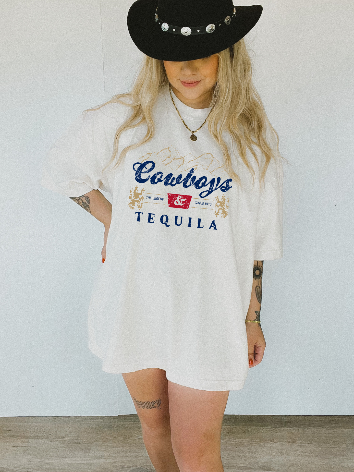 Cowboys & Tequila Tee/Sweatshirt