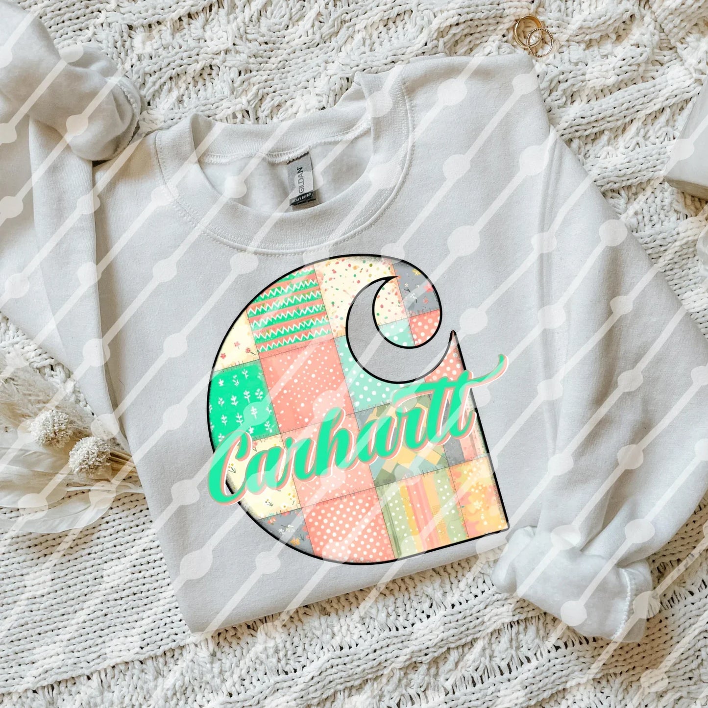 EASTER Patchwork CH Tee/Sweatshirt