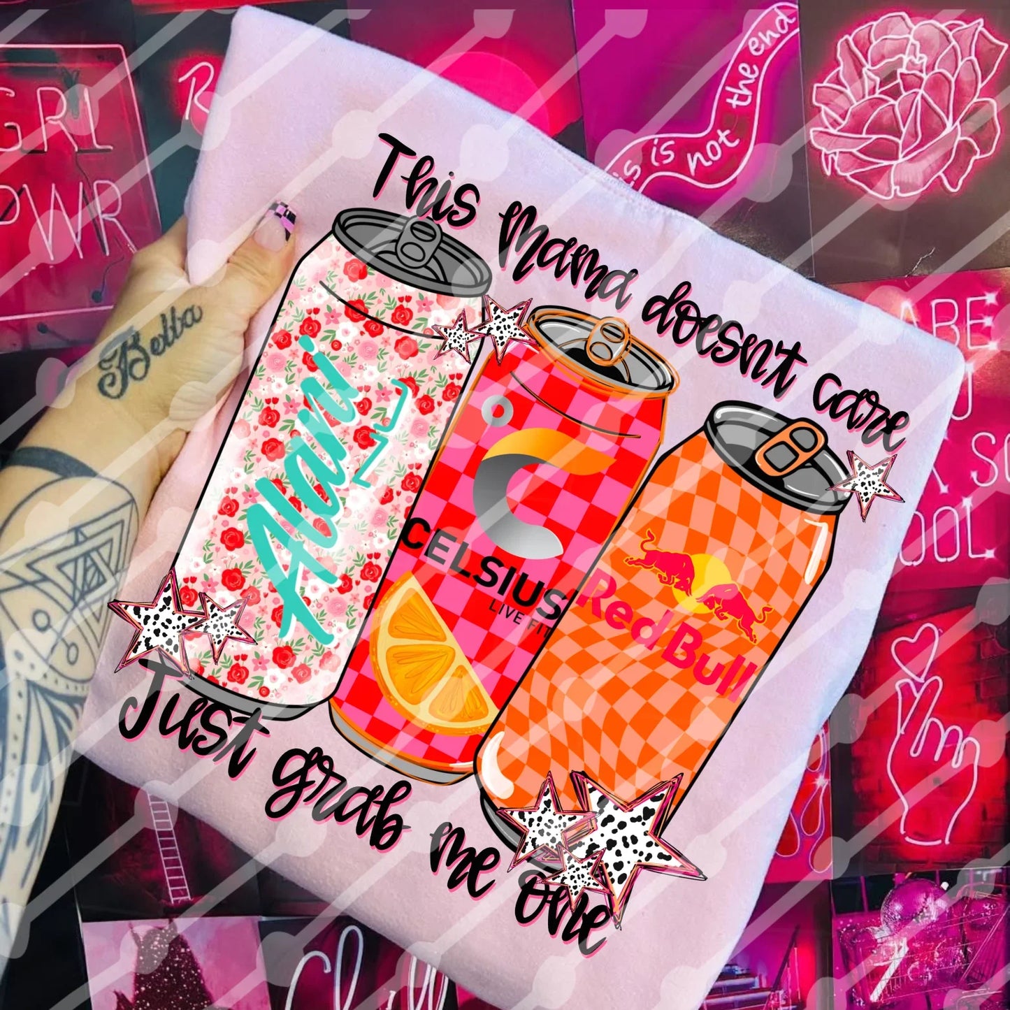 This Mama Doesn't Care Just Grab Me One Tee/Sweatshirt