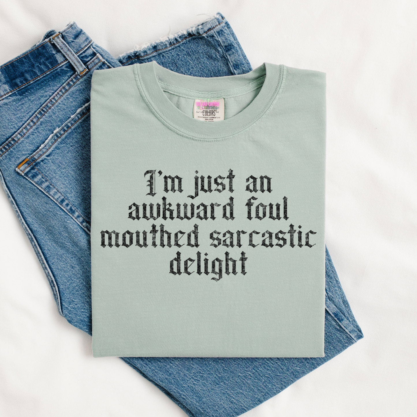 I'm Just an Awkward Foul Mouthed Sarcastic Delight Graphic Tee or Crewneck Sweatshirt