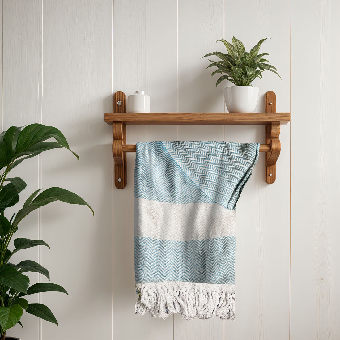 Chevron Turkish Towel 200 GSM