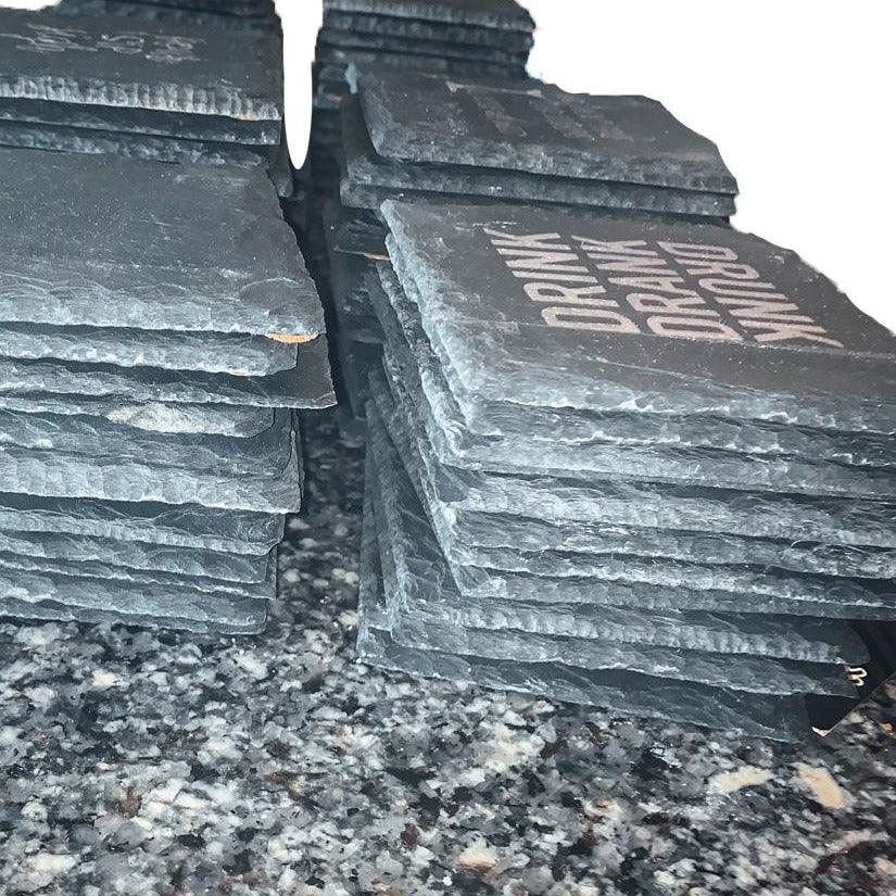 Drink Drank Drunk Coasters