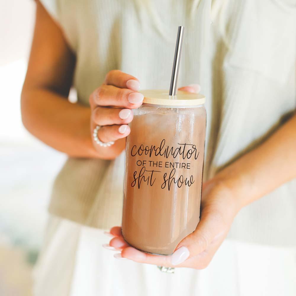 S**t Show Coordinator Glass Cup