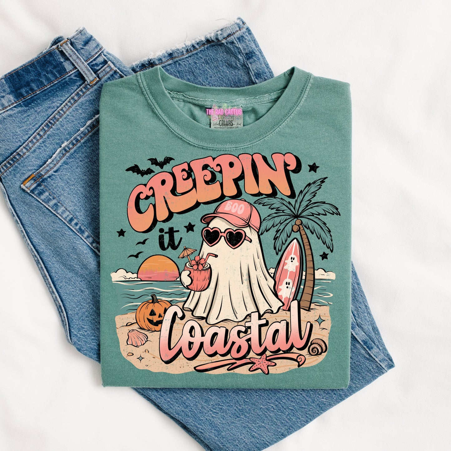 Creepin' It Coastal Graphic Tee or Crewneck Sweatshirt
