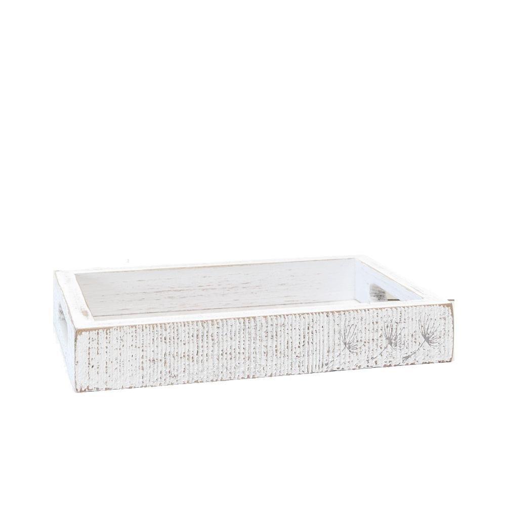 Farmhouse Dandelion Wooden Tray