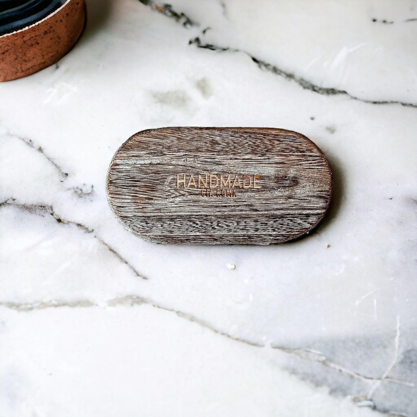 Rustic Wood Dispenser Holder
