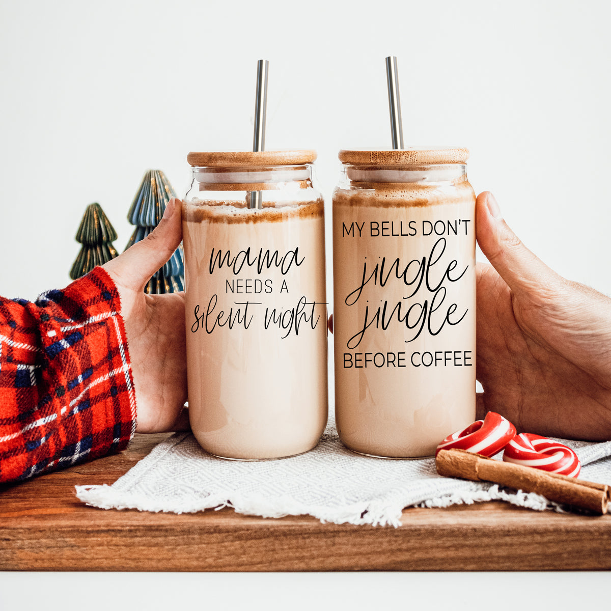 Jingle Jingle Glass Cup