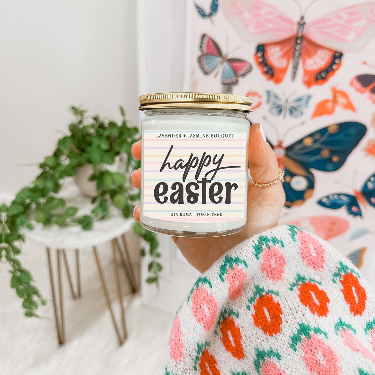 Lavender + Jasmine Bouquet Candle