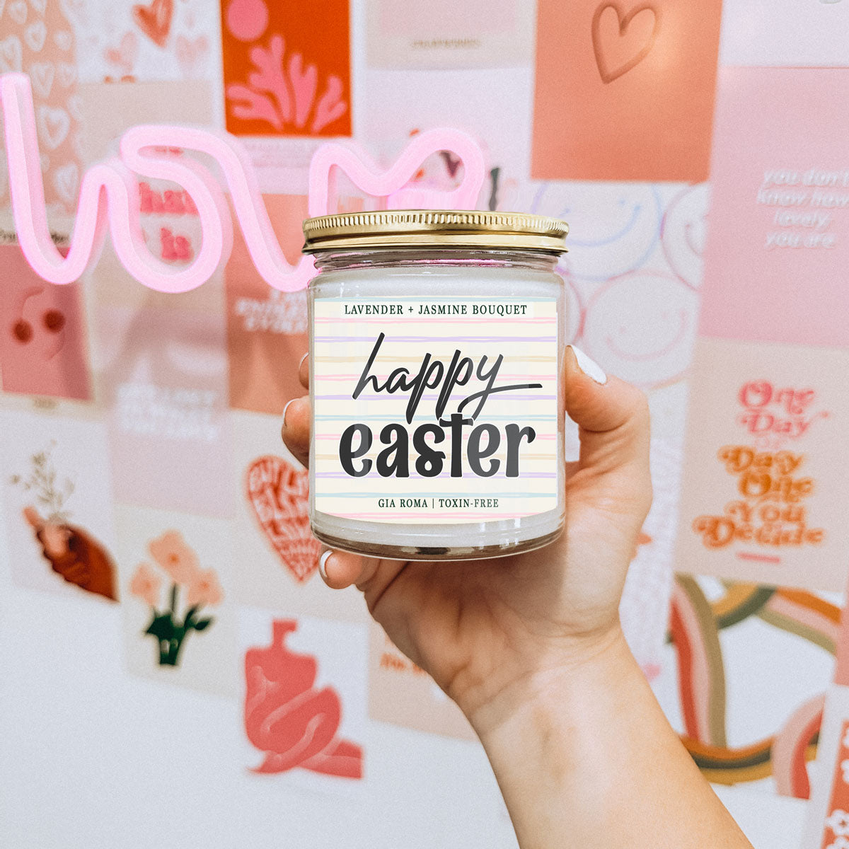 Lavender + Jasmine Bouquet Candle