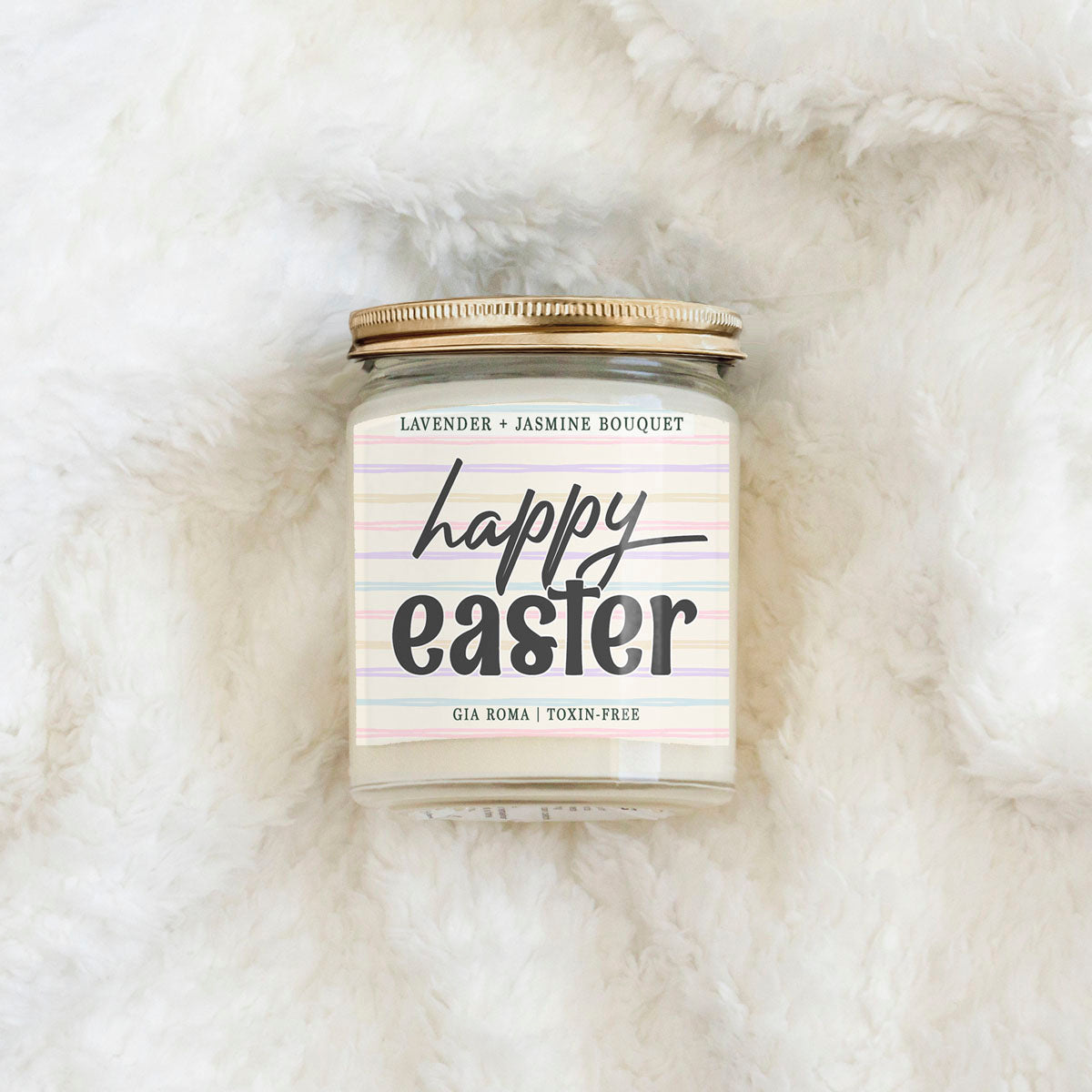 Lavender + Jasmine Bouquet Candle