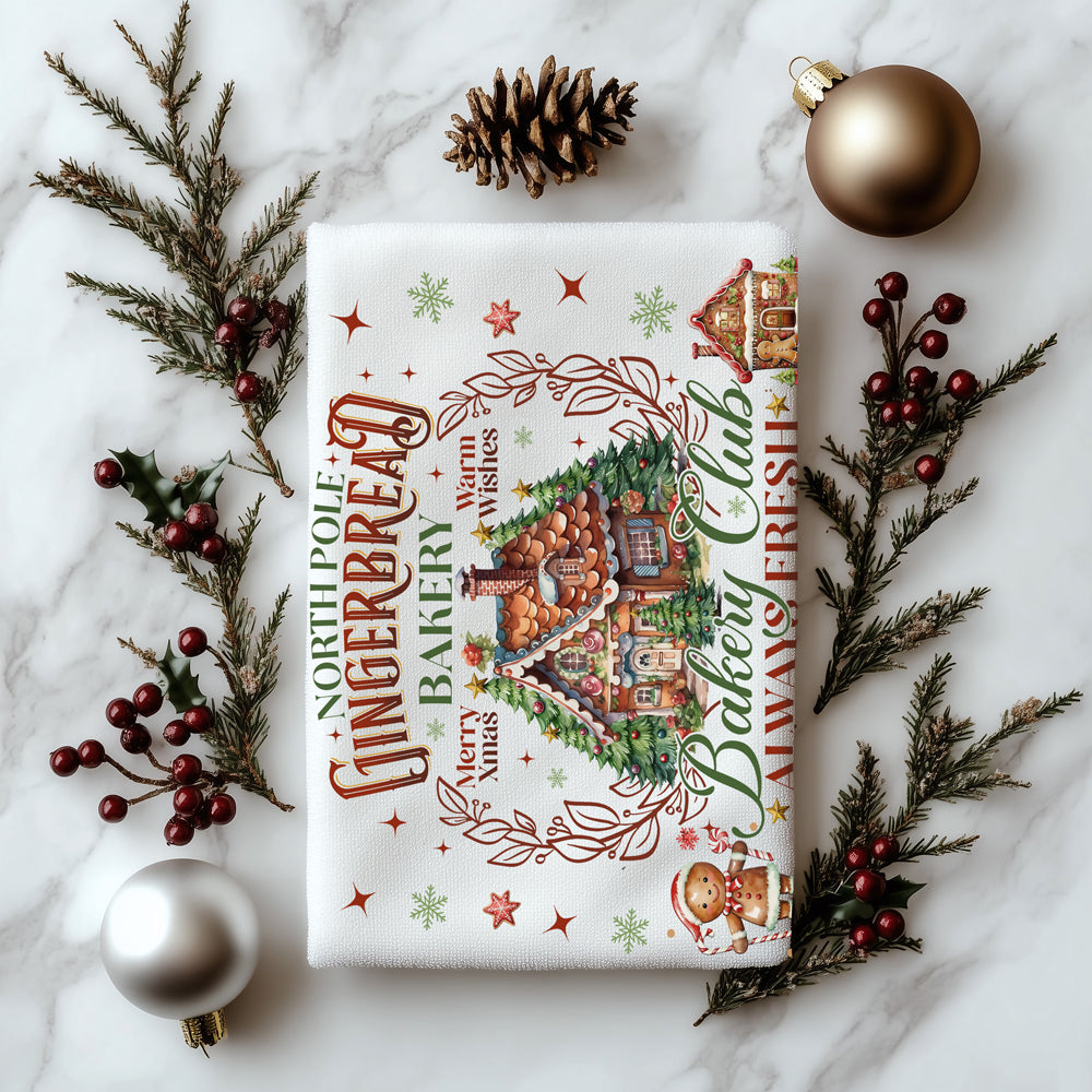 Utility Christmas kitchen towel holiday
Gia Roma gingerbread kitchen towel
Designer Christmas kitchen towel gingerbread