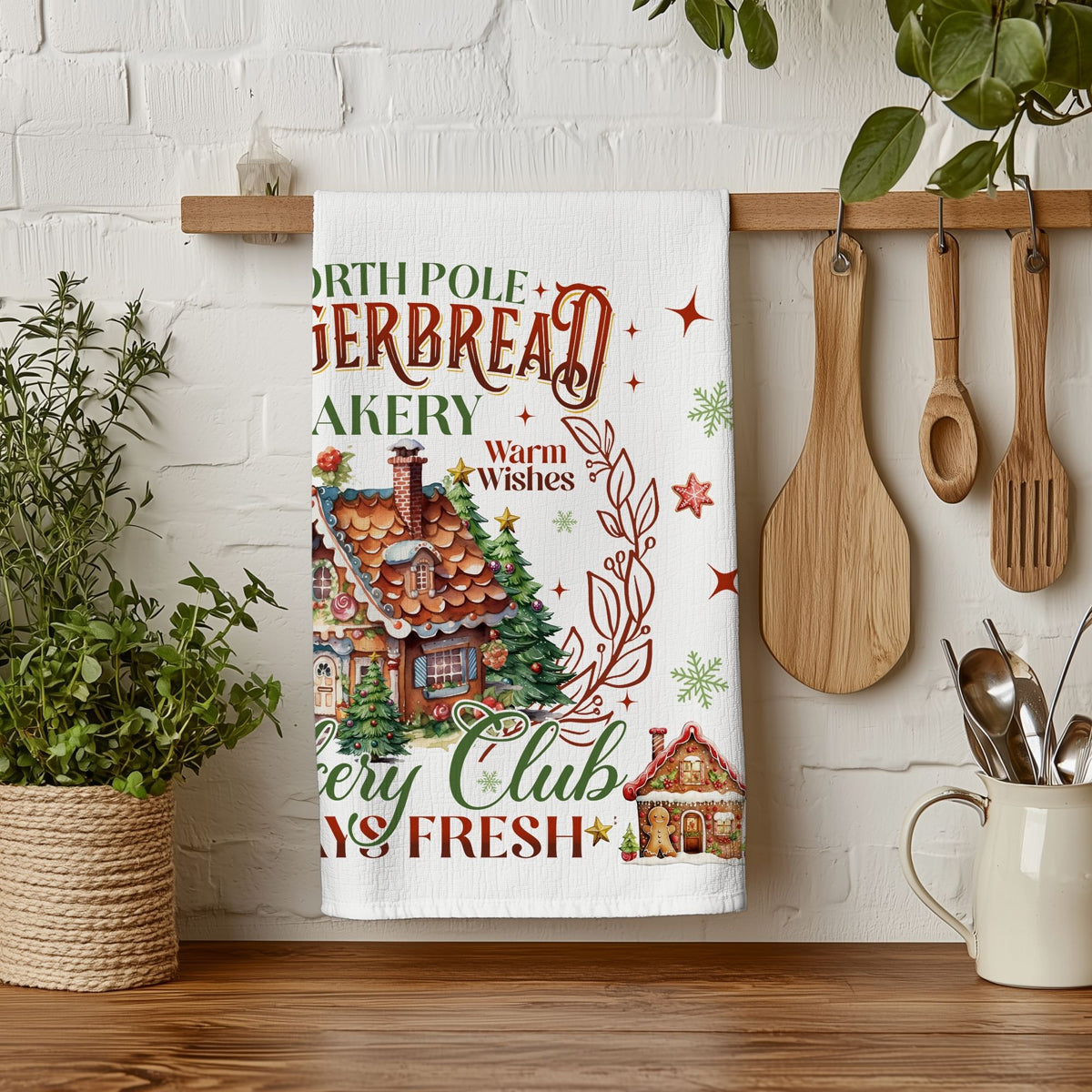 Wholesale Professional grade holiday kitchen towel
Christmas baking kitchen towel gingerbread
Holiday baking accessories kitchen towel