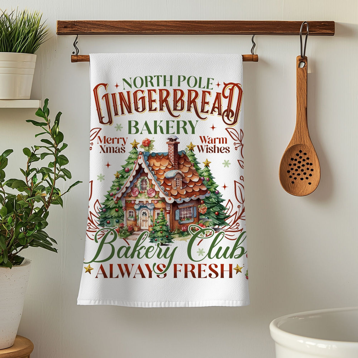 Christmas interior design kitchen towel
Holiday home decoration kitchen accessories
Festive home decor kitchen essentials