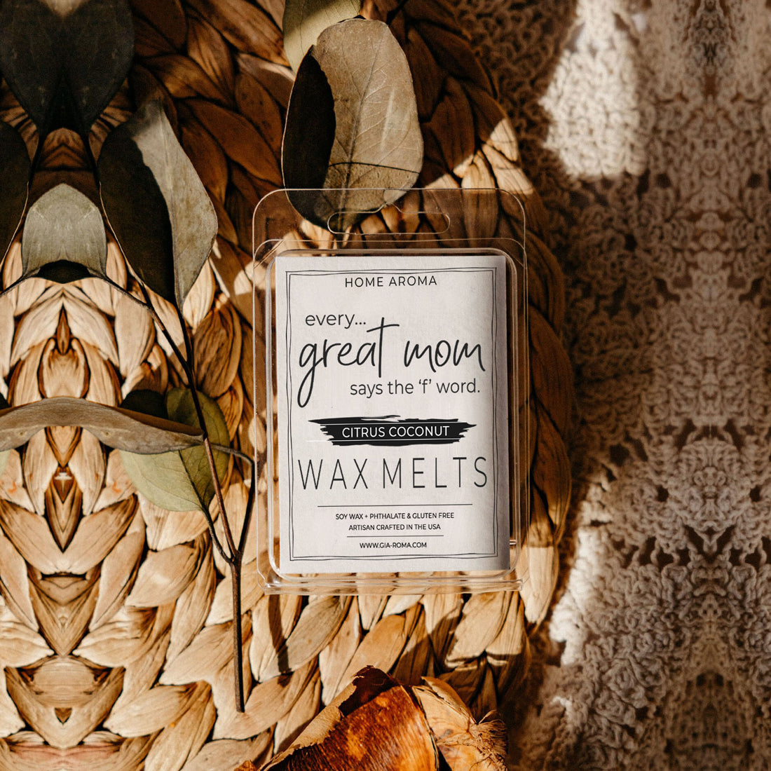 Citrus Coconut Sandalwood Wax Melt